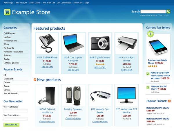 Super Loja Virtual Com 60 Modelos de Layout